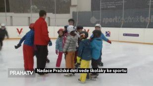 Nadace Pražské děti vede školáky ke sportu