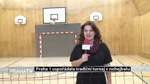 Praha 1 uspořádala tradiční turnaj v nohejbalu