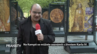 Na Kampě se můžete seznámit s životem Karla IV.