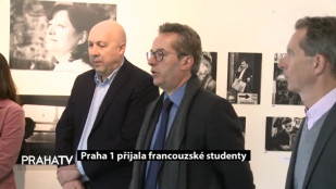 Praha 1 přijala francouzské studenty