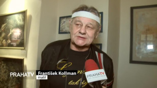 Obrazy Františka Kollmana vystavuje Malostranská beseda