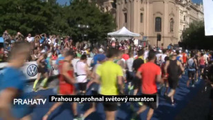 Prahou se prohnal světový maraton