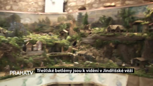 Třešťské betlémy jsou k vidění v Jindřišské věži