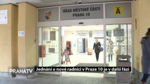 Jednání o nové radnici v Praze 10 je v další fázi