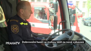 Dobrovolní hasiči se mohou těšit na nové vybavení