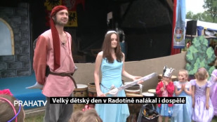 Velký dětský den v Radotíně lákal i dospělé