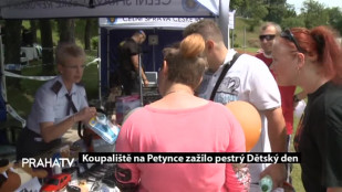 Koupaliště na Petynce zažilo pestrý Dětský den