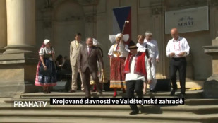 Krojované slavnosti ve Valdštejnské zahradě