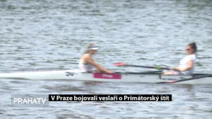 V Praze bojovali veslaři o primátorský štít