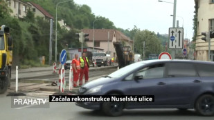 Začala rekonstrukce Nuselské ulice