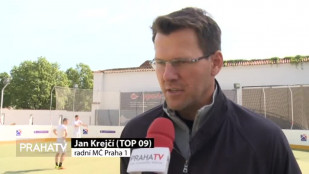 Malá kopaná opět Na Františku