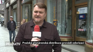 Pražská plynárenská distribuce provádí odorizaci