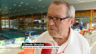 Praha hostila Světový pohár v plavání s ploutvemi