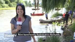 Říční lázně hostily Radotínskou Neckyádu