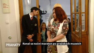 Konal se noční maraton po pražských muzeích