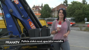 Policie získá nové speciální vozidlo