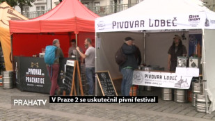 V Praze 2 proběhl festival Pivo na náplavce