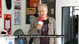 Soukromá škola Michael vystavuje v Galerii 1