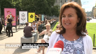 Studenti školy Michael představují svou tvorbu