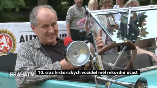 10. sraz historických vozidel měl rekordní účast