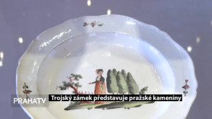 Trojský zámek vystavuje unikátní pražské kameniny