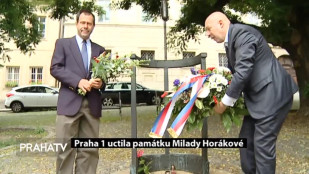 Praha 1 uctila památku Milady Horákové