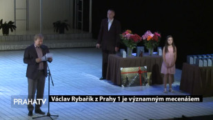 Václav Rybařík z Prahy 1 je významným mecenášem