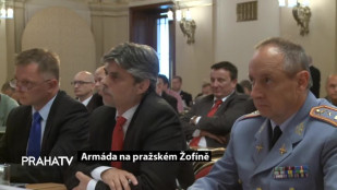 Armáda na pražském Žofíně