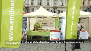 Praha se stala dějištěm sportu pro handicapované