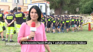 Dobrovolní hasiči Prahy 1 zahájili příměstský tábor