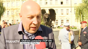 Vzpomínka na návrat letců po 2. světové válce