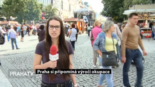 Pietní akt u příležitosti výročí událostí  v roce 1968