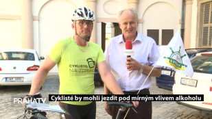 Cyklisté by mohli jezdit pod mírným vlivem alkoholu