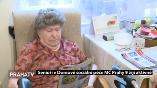 Senioři v Domově sociální péče MČ Prahy 9 žijí aktivně