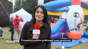 Prosecký podzim překvapil svou pestrostí