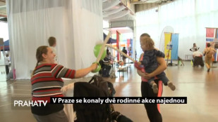 V Praze se konaly dvě rodinné akce najednou