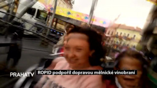 ROPID podpořil dopravou Mělnické vinobraní