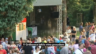 V Grébovce teklo víno proudem