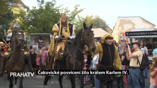 Čakovické posvícení žilo králem Karlem IV.