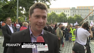 V Praze se demonstrovalo proti islamizaci