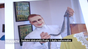 Setkání sběratelů Prahy 1 bylo neformální