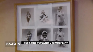Tono Stano vystavuje v centru Prahy
