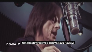 Umělci otevřeli svoji duši Václavu Havlovi