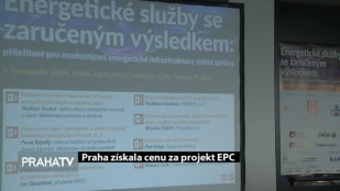 Praha získala cenu za projekt EPC