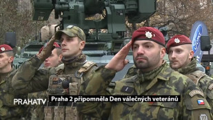 Praha 2 připomněla Den válečných veteránů