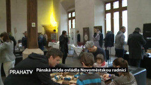 Pánská móda ovládla Novoměstkou radnici 