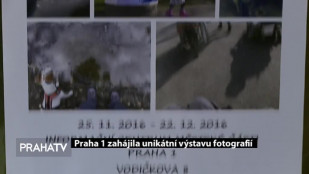 Praha 1 zahájila unikátní výstavu fotografií