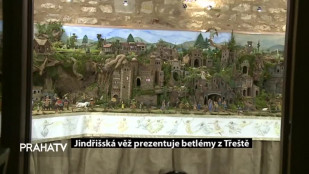 Jindřišská věž prezentuje betlémy z Třeště