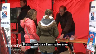 Praha 1 pořádala Zimní radovánky