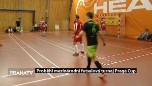 Proběhl mezinárodní futsalový turnaj Praga Cup